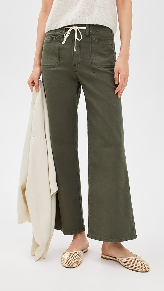Ari Waistband Tie and Stitch Thru Utility Pockets Pants | Shopbop