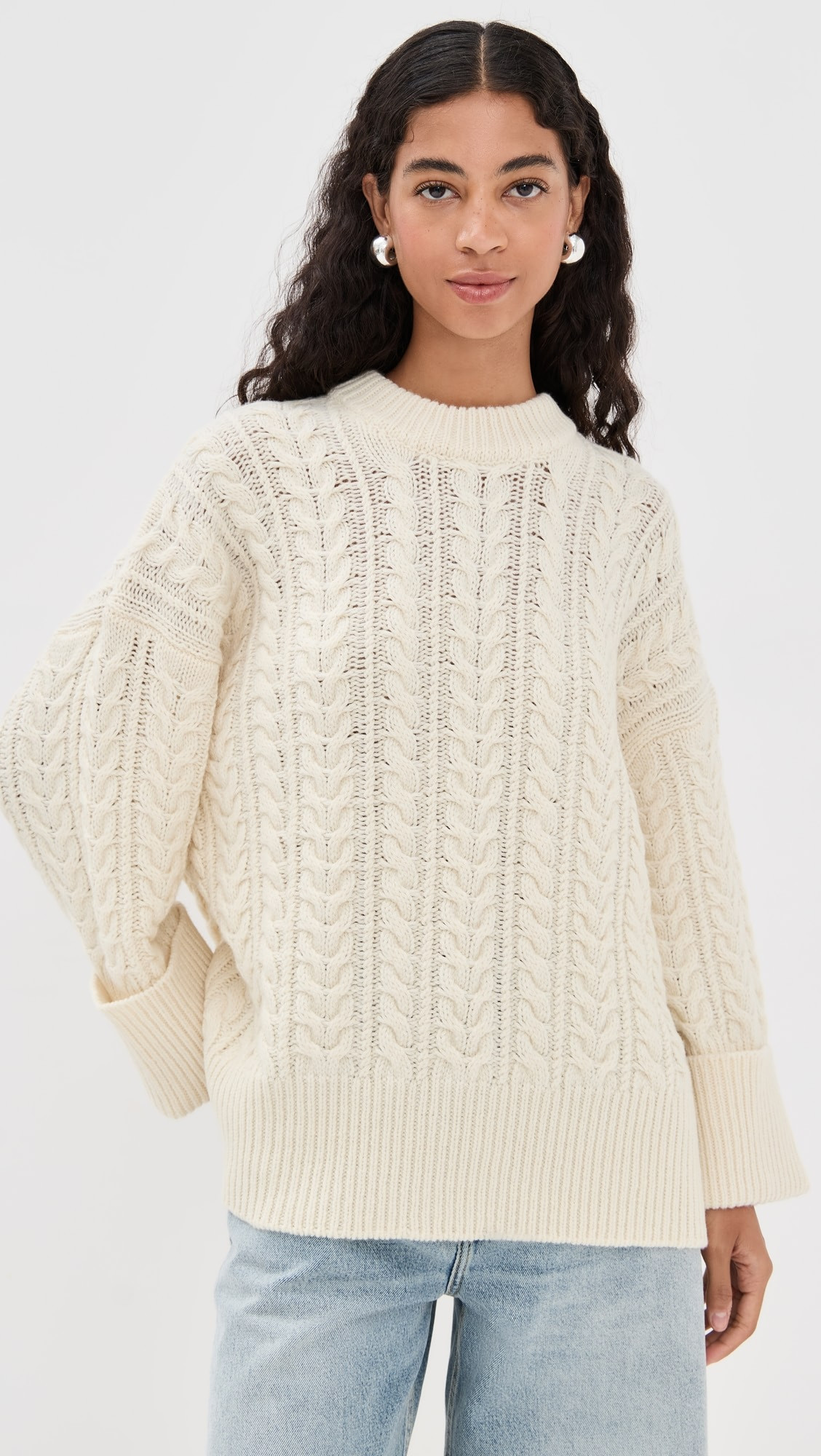 Oversized Crewneck Sweater | Shopbop