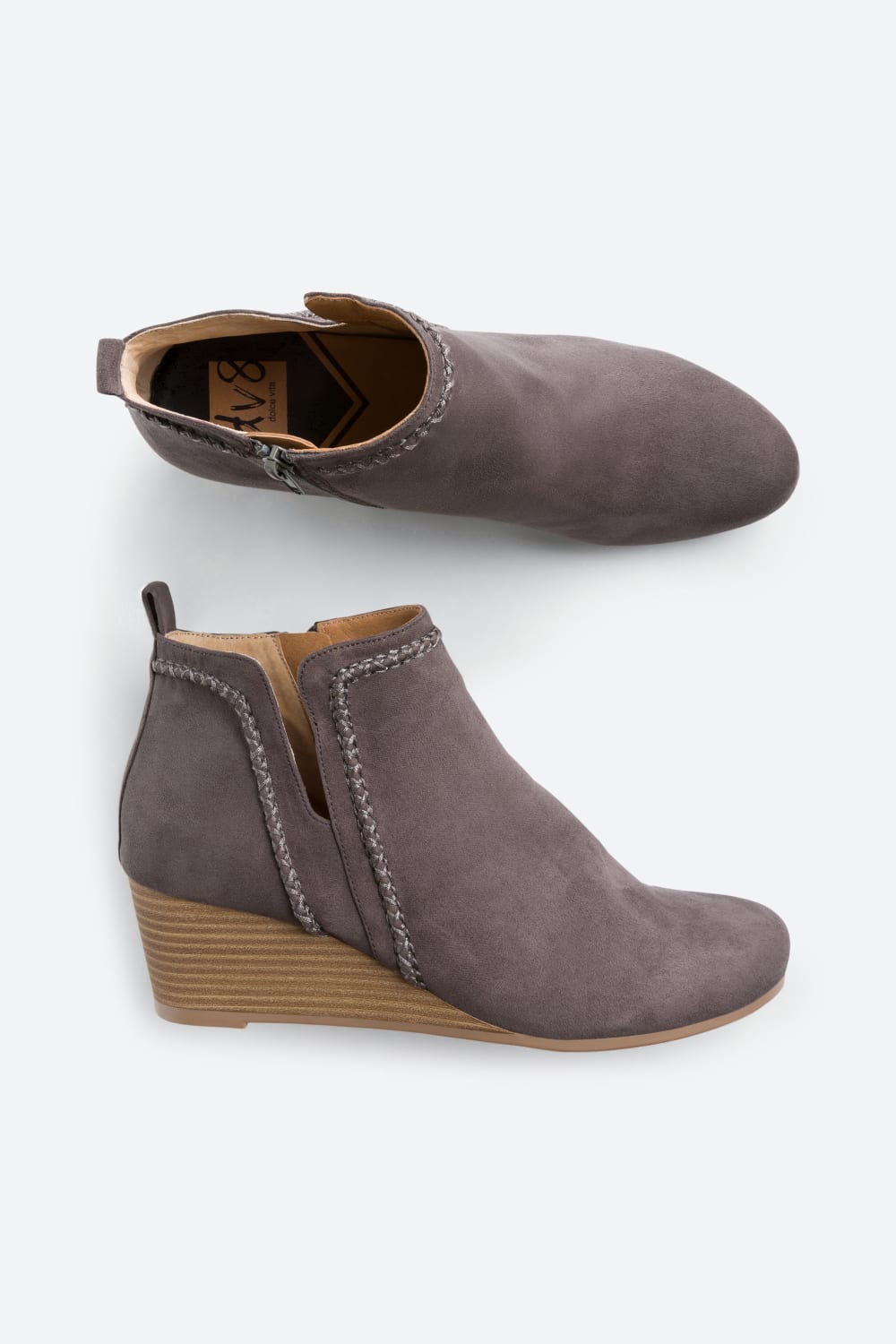 Blythe Whipstitch Wedge Bootie | Stitch Fix