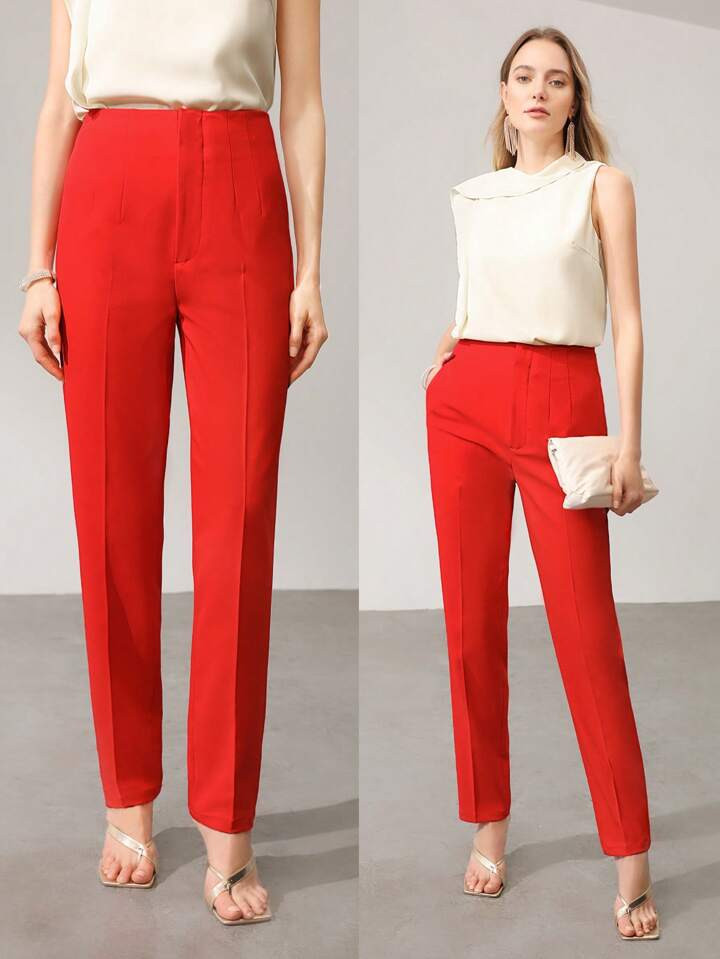 MOTF PREMIUM TAILORED DRESS PANTS,SUMMER OUTFITS | SHEIN