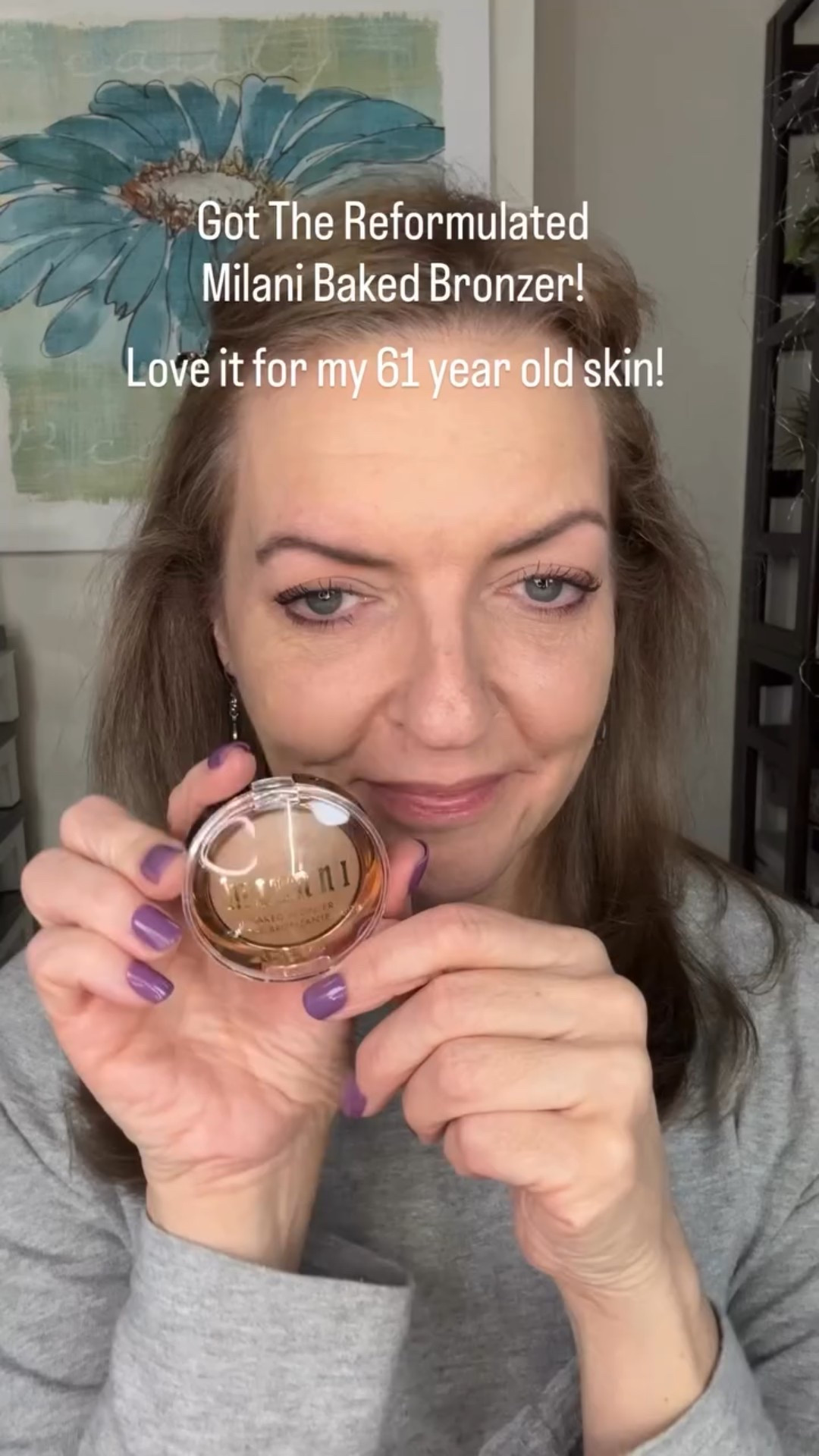 Just tried the newly reformulated @milanicosmetics Baked Bronzer and wow 🤎✨ This ultra-fine powder is perfect for mature skin makeup—never cakey, never dry. It gives the most natural, sun-kissed warmth and blends effortlessly over makeup for women over 50 and 60. Simple, flattering, and beginner-friendly for everyday wear. 🌺Shop Elyte on LTK🌺

#matureskinmakeup #makeupover50 #everydaymakeup #affordablemakeup #bakedbronzer

#LTKgrwm #LTKBeauty #LTKOver40