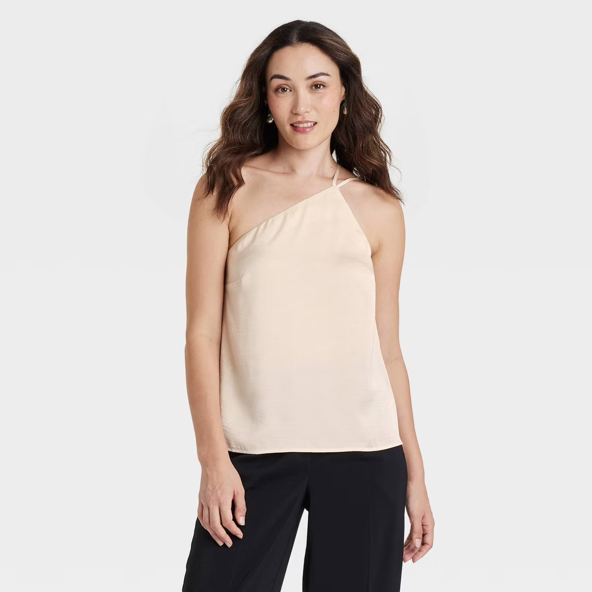 Women's One Shoulder Tank Top - A New Day™ | Target