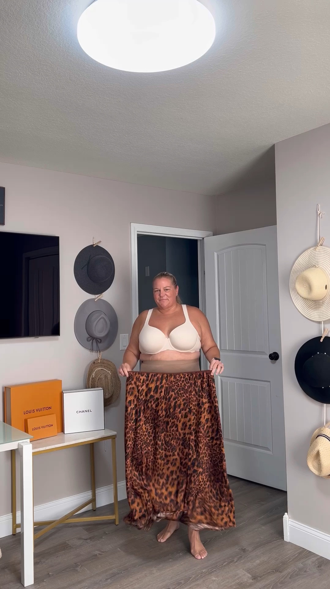 Let’s style this leopard satin skirt 3 ways… 

1: striped sweater vest and black flat shoe. 
2: mesh shirt, denim vest, and black boots
3. cropped tank,  denim jacket, silver flats 

I am 5’7” 250 lbs - normally an 18/20. 
Skirt: 1X - XXL would fit also
Sweater vest - XXL
Mesh shirt - size 20 - could have done 18
Denim vest - size 20 
Cropped tank - size 20
Denim vest is older so linking similar options. 

 Cheetah print 
Leopard print 
Skirt outfit 
Date night outfit 
Plus size skirt
Plus size outfit ideas 
Plus size ootd 


#LTKPlusSize #LTKStyleTip #LTKSeasonal