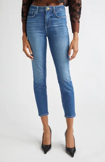 L'AGENCE Margot High Waist Skinny Jeans in Baja at Nordstrom Rack, Size 26 | Nordstrom Rack