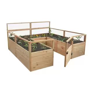 Outdoor Living Today 8 ft. x 8 ft. Garden in a Box RB88 - The Home Depot | The Home Depot