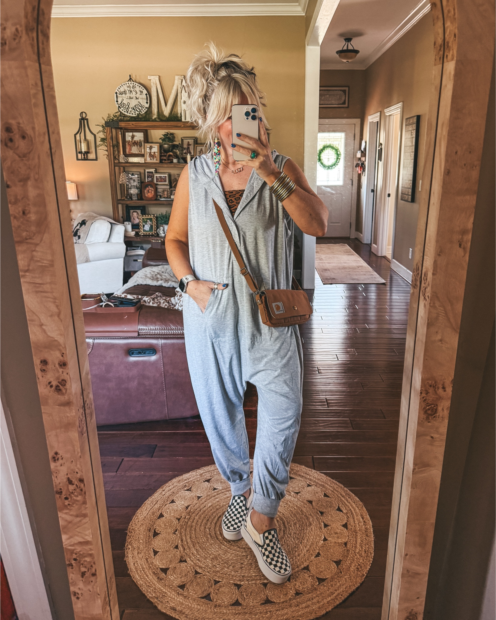 One & Done Amazon Fits 
These are all so good! 

I’m a size 8/M & 5’6 
Gray Jumpsuit - M
Striped set - sized up to a L 
Pink romper - M
Green romper - M
White set - M
Black harem jumpsuit - one size 
Floral jumpsuit - M
#springoutfit #amazonfashion #jumpsuit #romper #2pieceset 

#LTKOver40 #LTKmomlife