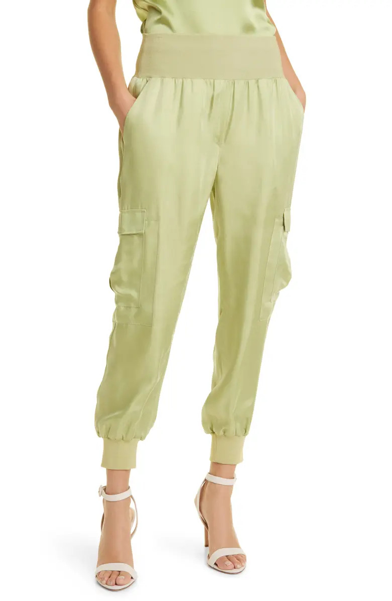 Tous Les Jour Giles Cupro Joggers | Nordstrom