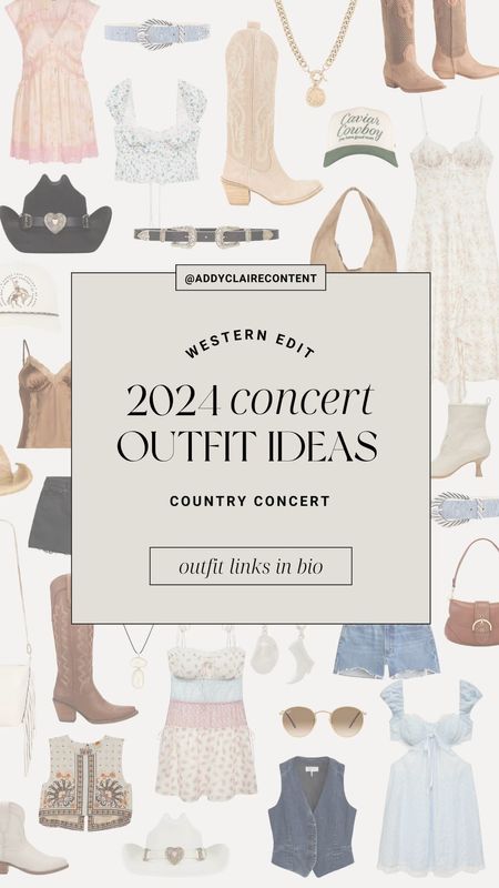 Summer Concert Outfit Essentials
Country concert outfit summer/ Trucker hat/ white purse/ cowboy boots/ graphic tees/ denim shorts/ Festival outfit ideas/ summer mini dress/ Country concert outfit/ country concert outfit ideas/ country concert fits/ Morgan wallen concert outfit/ Zach Bryan concert outfit, Luke combs concert outfit/ Riley green concert outfit

#LTKFestival 

#LTKVideo #LTKSeasonal