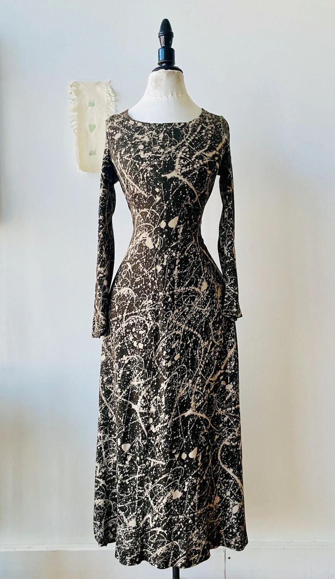 1970s Iconic Diane Von Furstenberg Maxi Dress - Etsy | Etsy (US)