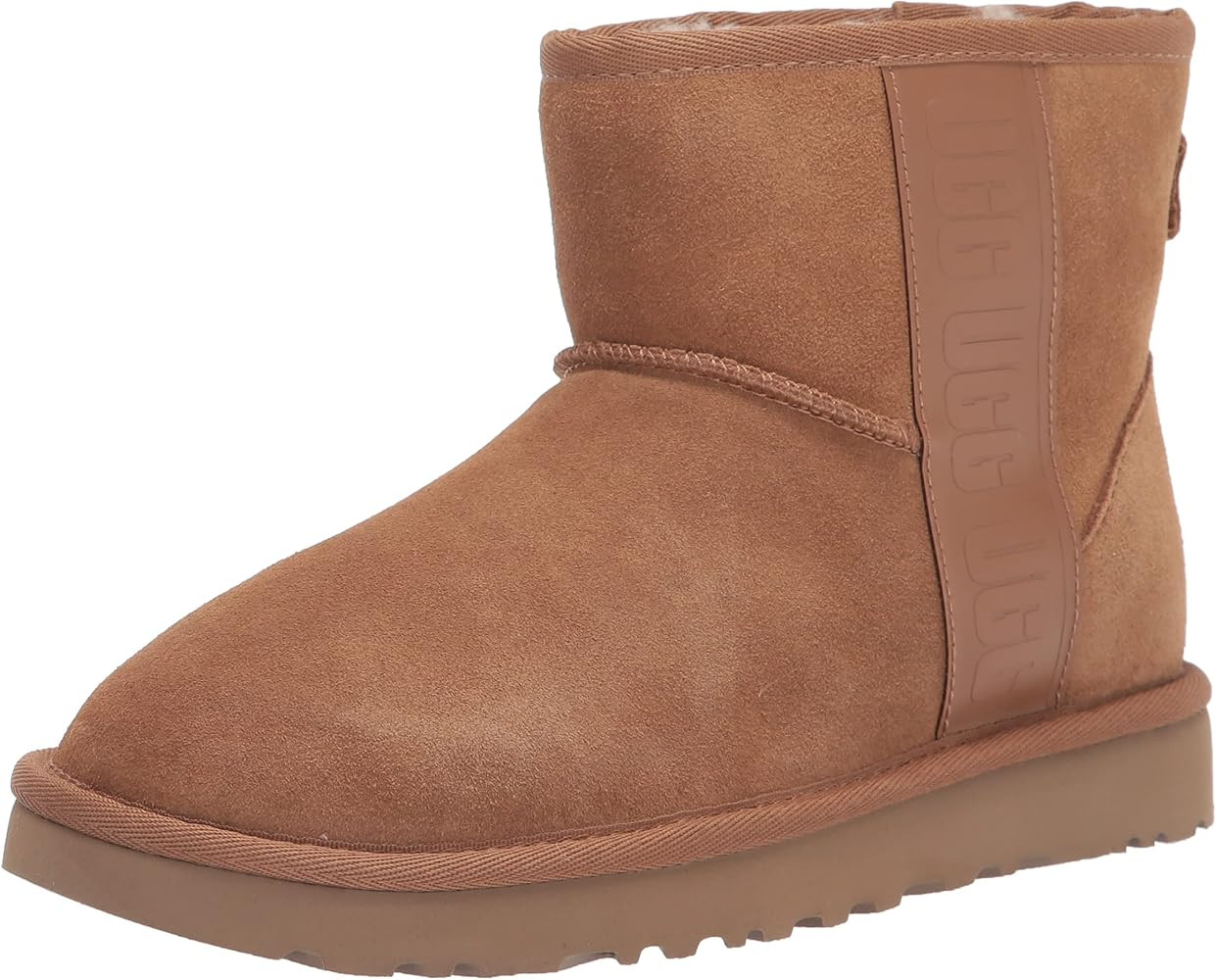 UGG Women's W Classic Mini Side Logo Boot | Amazon (US)