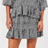 MICHAEL MICHAEL KORS Women's Wavy Leopard Skirt - Multi | Coggles (Global)