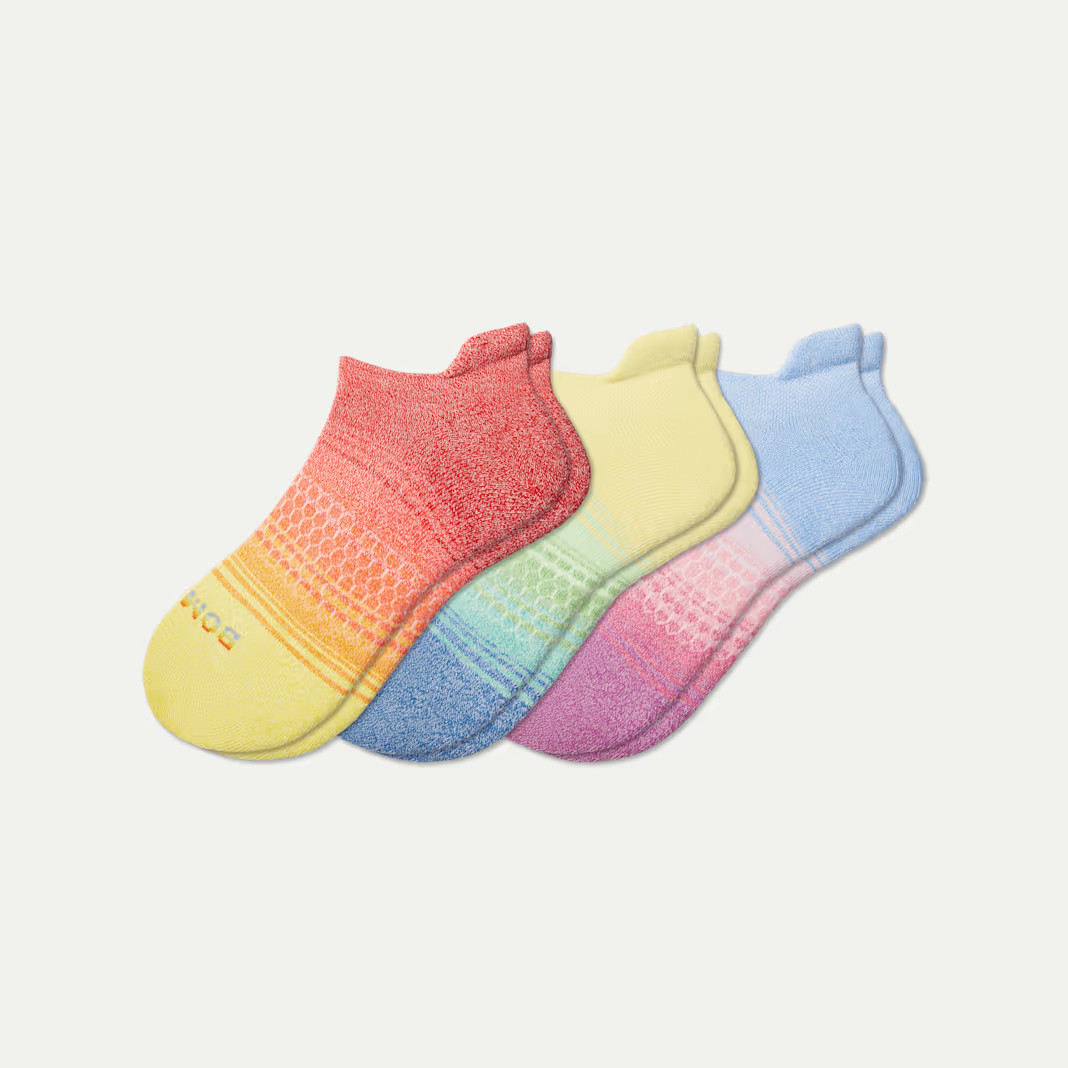 Pride Ankle Sock 3-Pack | Bombas