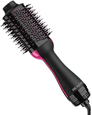 Revlon One-Step Hair Dryer & Volumizer Hot Air Brush, Black | Amazon (US)