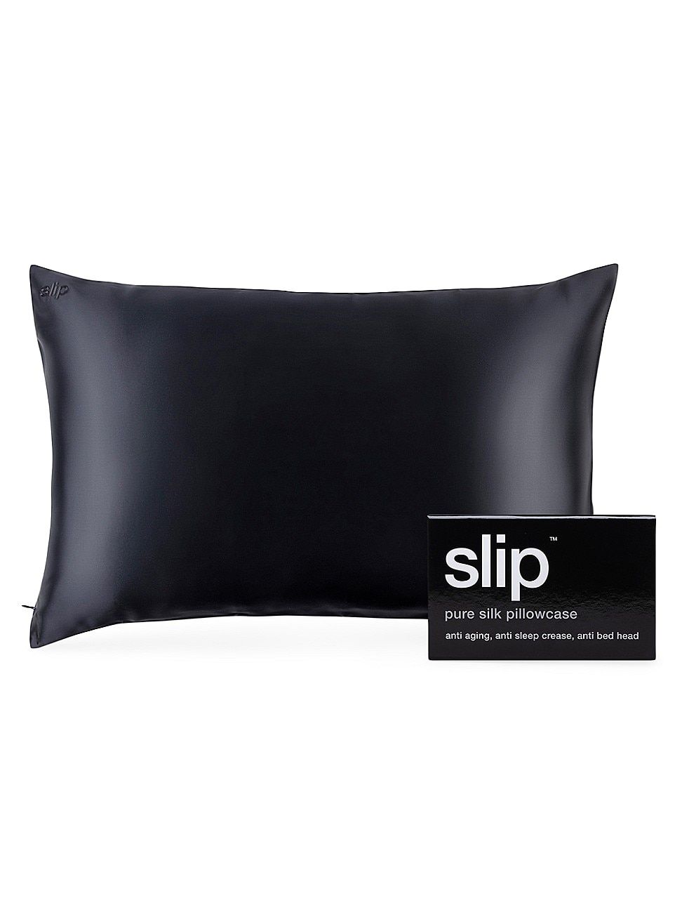 slip Women's Silk Pillowcase - Black - Size Queen | Saks Fifth Avenue