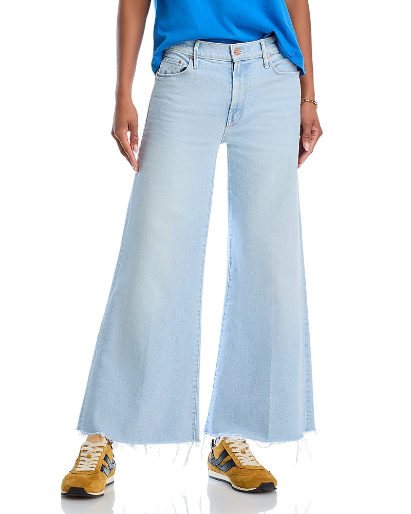 Mother The Twister High Rise Ankle Wide Leg Jeans in Cowabunga | Bloomingdale's (US)