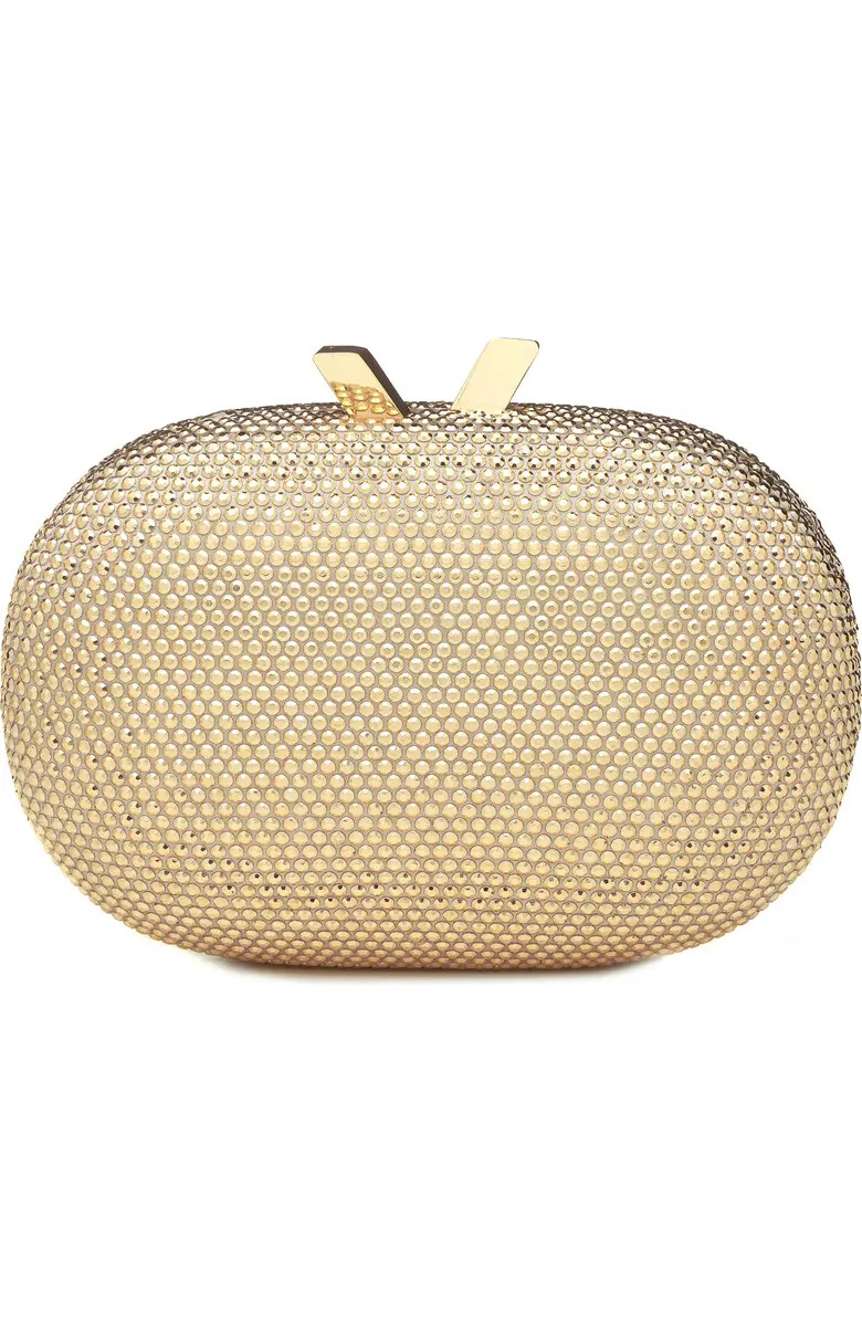 Olga Berg Ace Crystal Oval Clutch | Nordstrom | Nordstrom