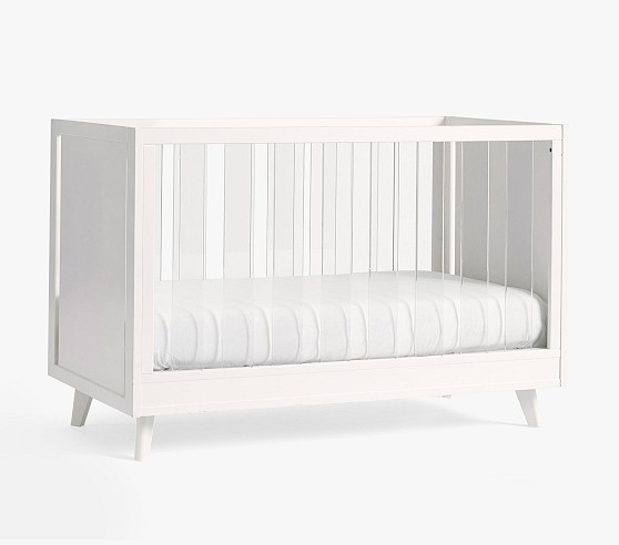 Sloan Acrylic Convertible Crib | Pottery Barn Kids