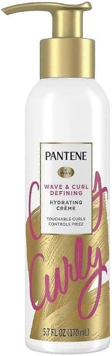 PANTENE Wave & Curl Defining Hydrating Cr\u00e8me, 5.7 Ounce | Amazon (US)