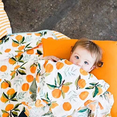 Baby Muslin Swaddle Blankets Soft Neutral Cotton Blend Bamboo Fiber Receiving Blanket Bathing Tow... | Amazon (US)