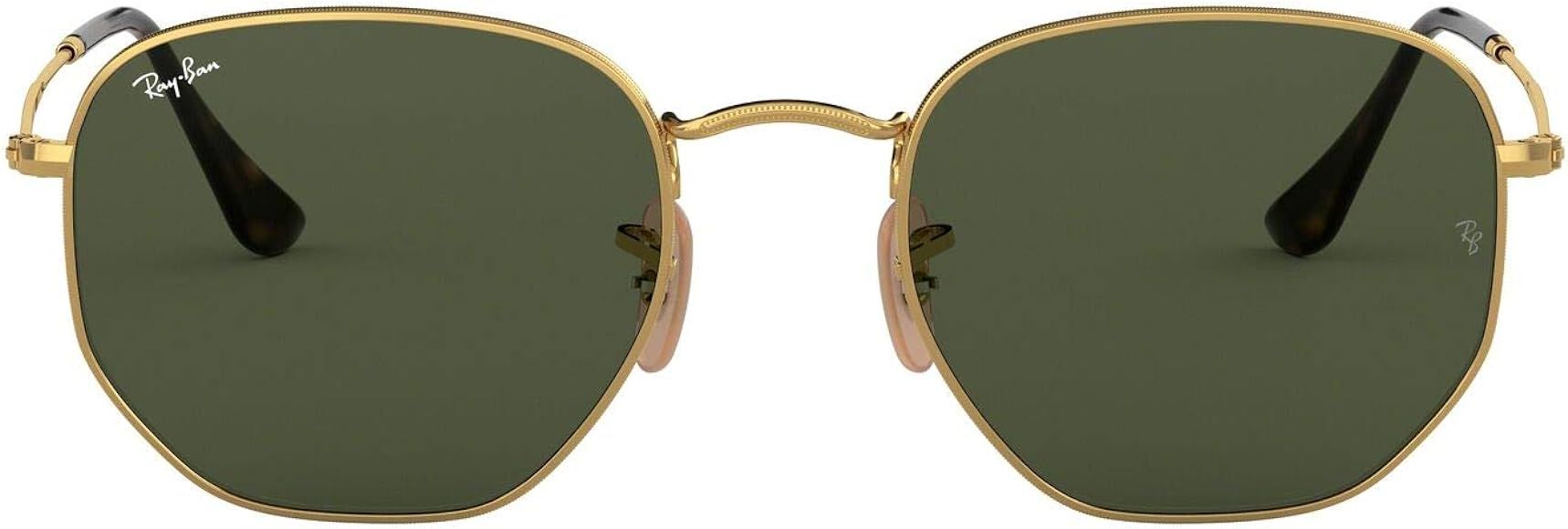 Women's Rb3548n Hexagonal Flat Lenses Sunglasses | Amazon (US)