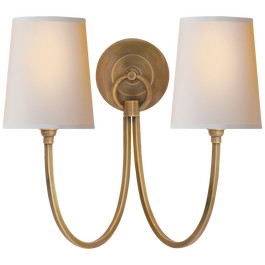 Reed Double Sconce | Visual Comfort