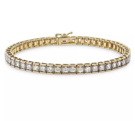Macy's
Diamond Bracelet in 10k Gold (5 ct. t.w.)
Sale $2,800.00
(Regularly $7,000)

#LTKsalealert #LTKwedding