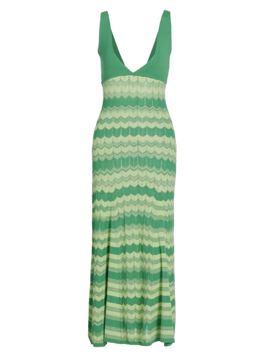 Mylah Chevron Knit Midi Dress | Saks Fifth Avenue