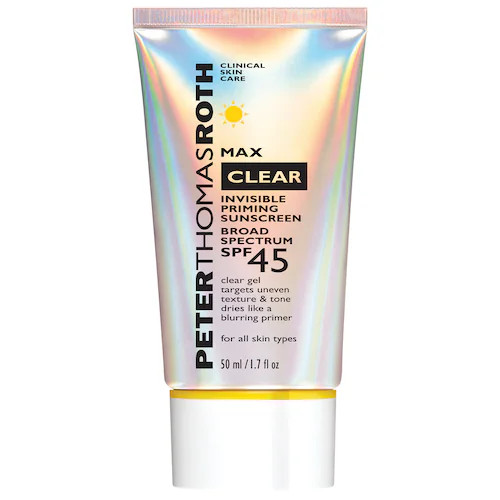 Max Clear Invisible Priming Sunscreen Broad Spectrum SPF 45 - Peter Thomas Roth | Sephora | Sephora (US)