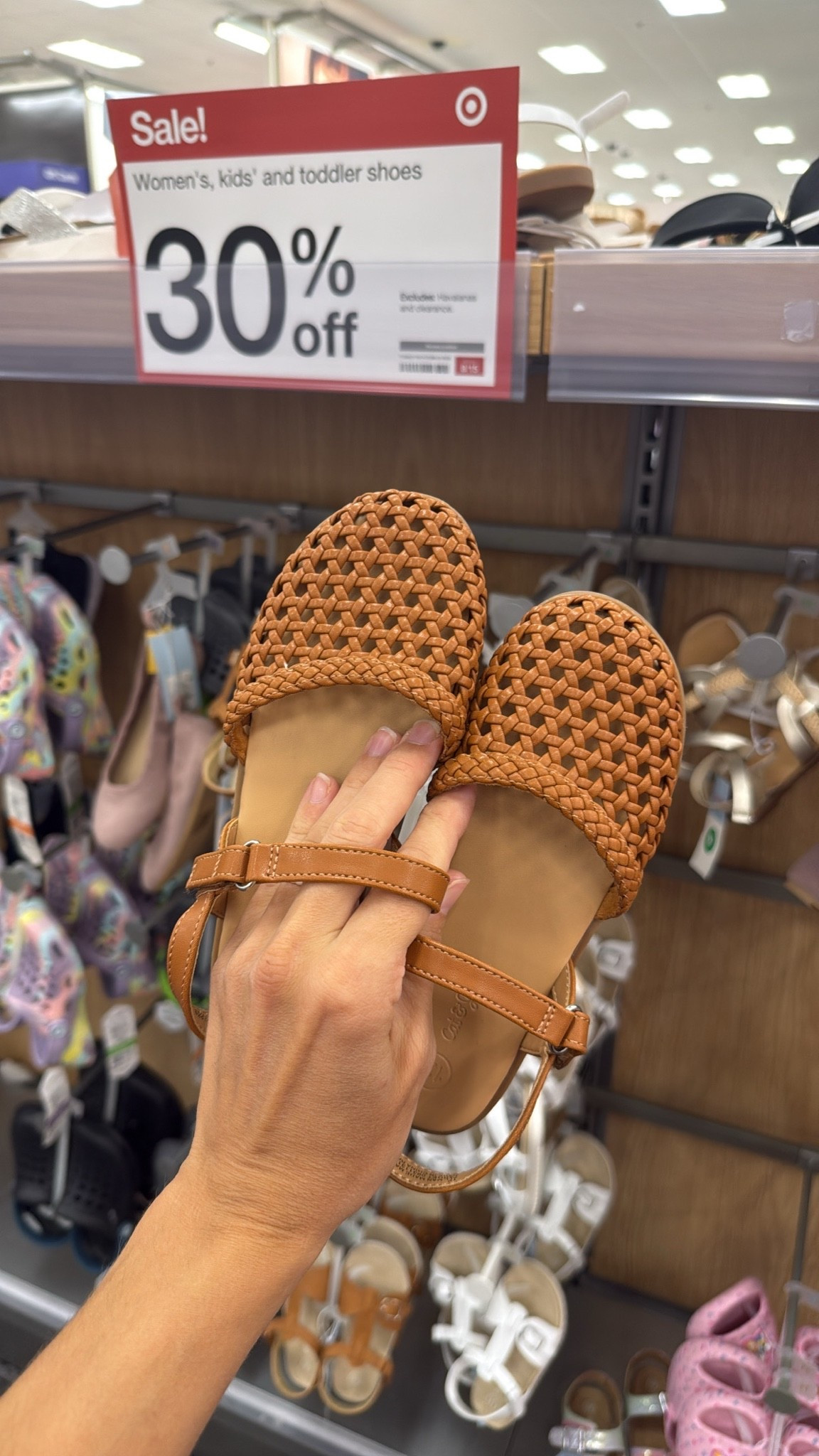 All women’s, kids, and toddler shoes are 30% off this week!

#LTKKids