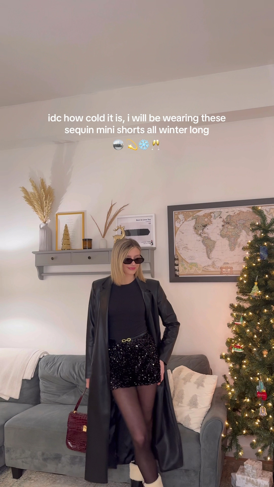 i will be wearing these black sequin mini shorts all winter long!! they make the perfect winter going out outfit, outfit for new year's eve, or a cute holiday party outfit !! 



#LTKHoliday #LTKSeasonal