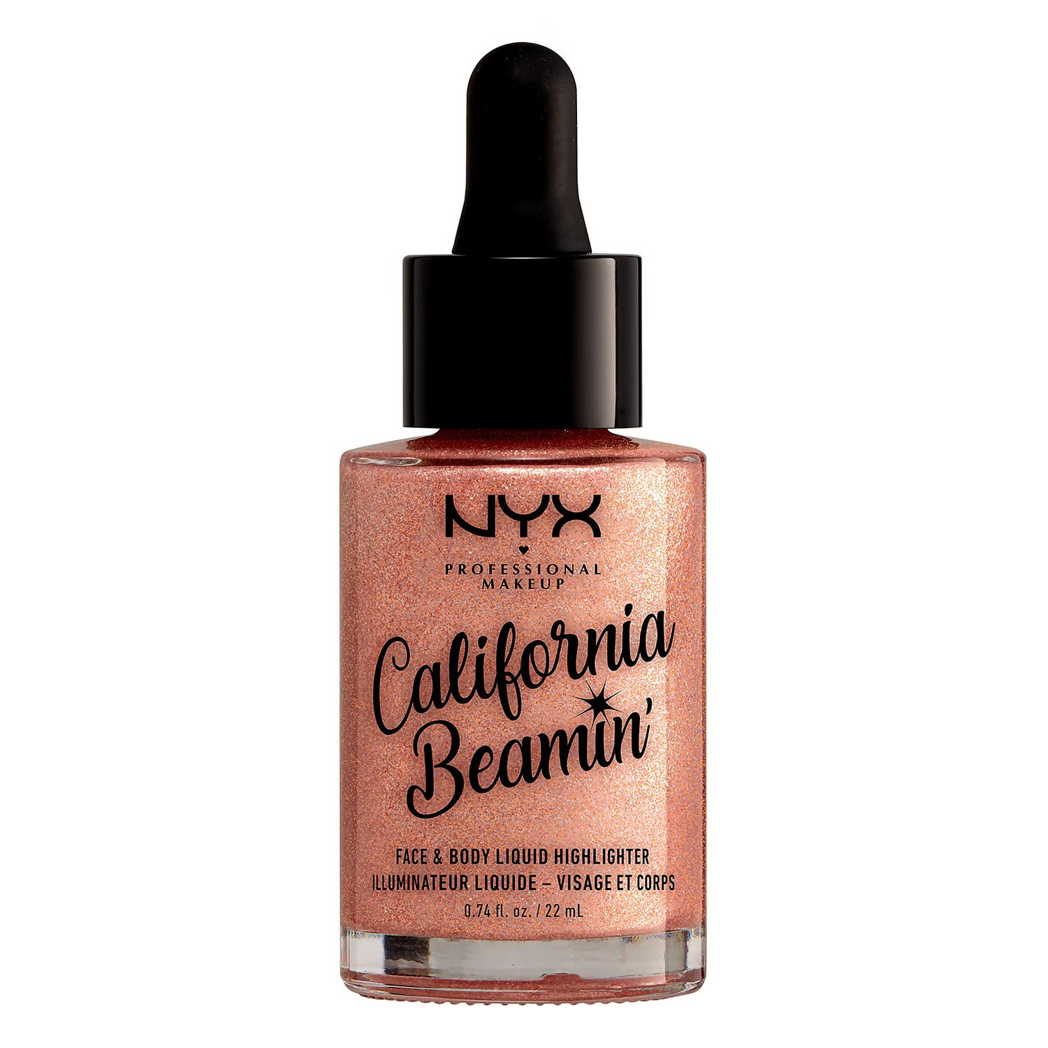 NYX Professional Makeup California Beamin' Face and Body Liquid Highlighter (Various Shades) | Look Fantastic (ROW)
