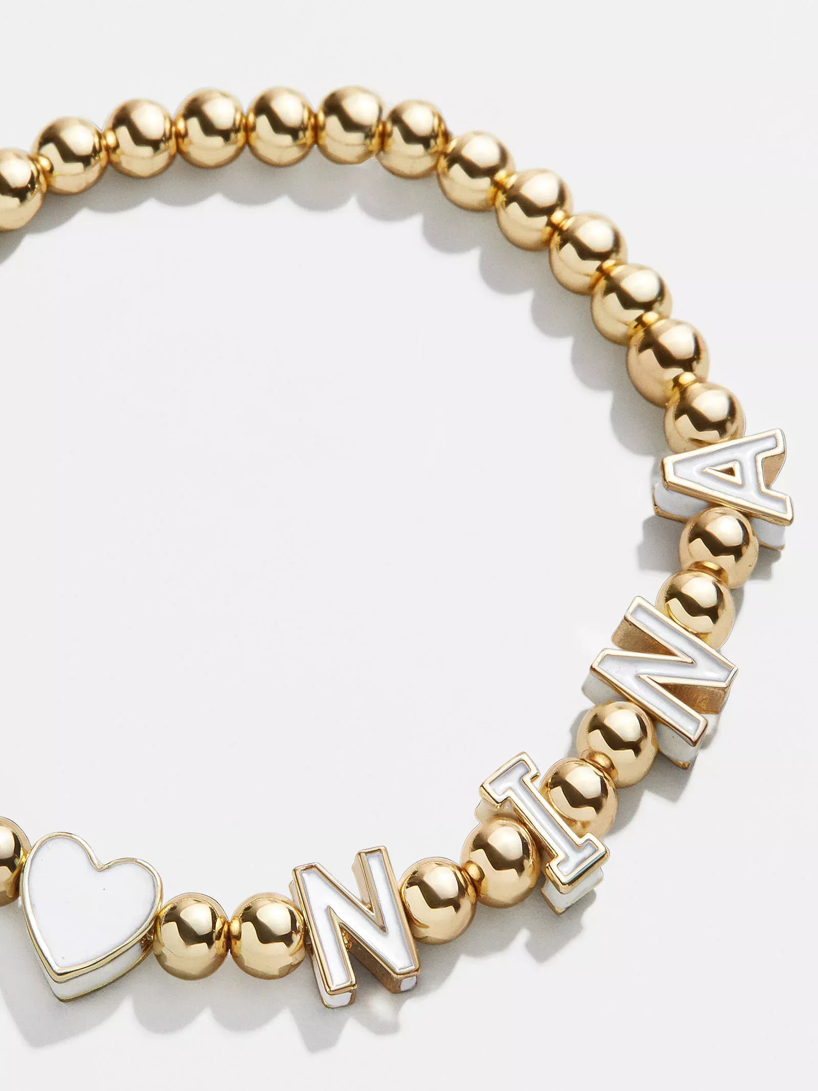 Baublebar Maya Brenner Mini Letter Bracelet