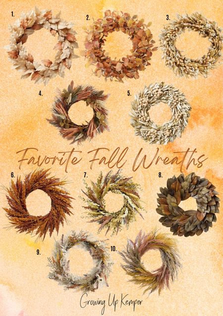 I’ve gathered up my favorite fall wreaths on the market that may inspire you to DIY one of your own or maybe just save the extra running around and buy the thing!

#LTKhome #LTKSeasonal #LTKHoliday