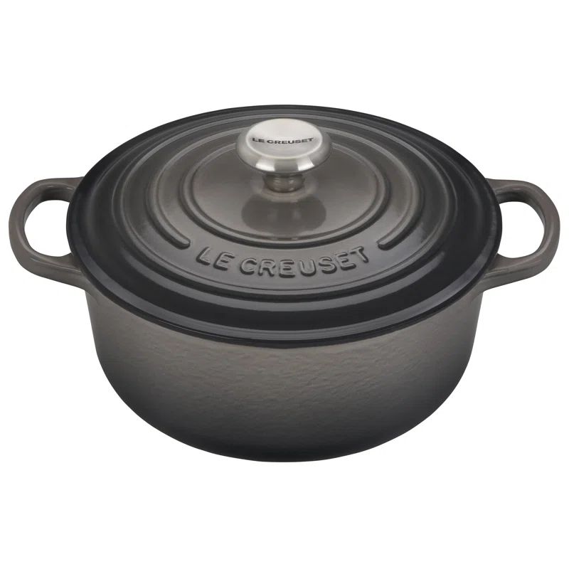 Le Creuset Signature Enameled Cast Iron Round Dutch Oven with Lid | Wayfair North America