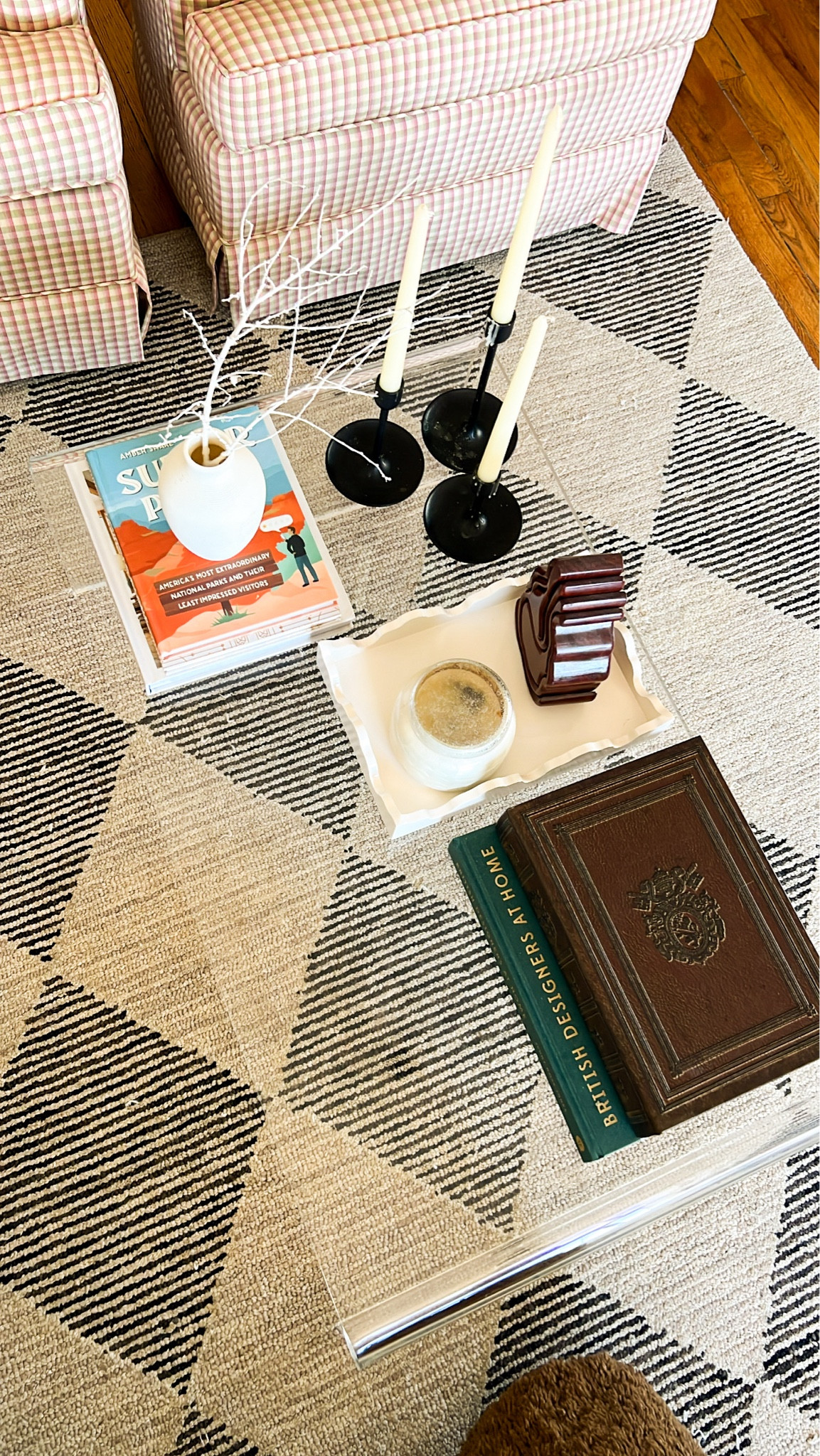 little coffee table refresh for winter ❄️ the best part is this vintage faux book that stores things like remotes and coasters so your coffee table stays clutter-free! 

coffee table decor, coffee table design, living room, living room design, decluttering, organization, living room organization

#LTKfindsunder50 #LTKstyletip #LTKhome
