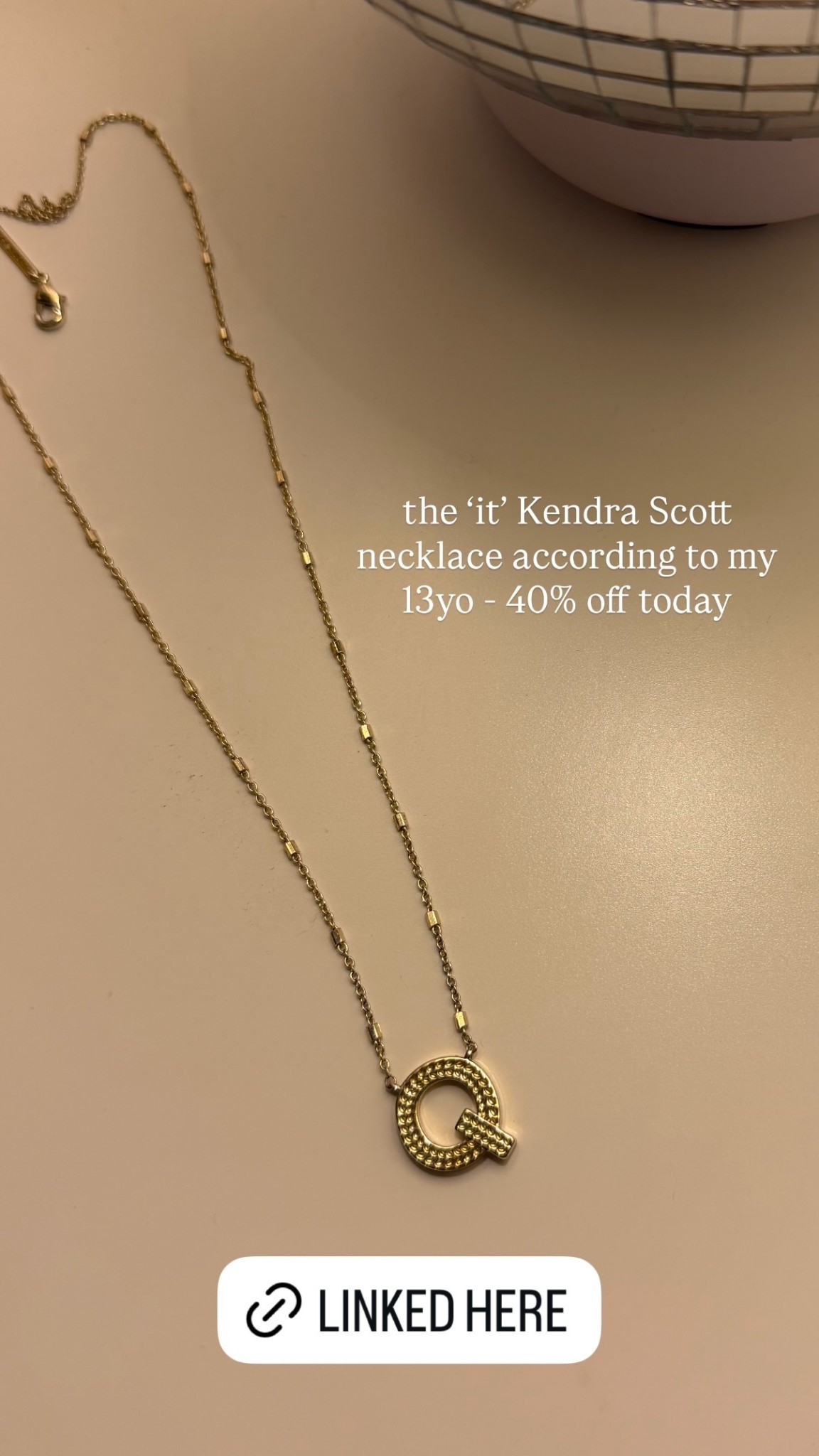 the ‘it’ Kendra Scott necklace according to my 13yo - 40% off today

#LTKHoliday #LTKGiftGuide #LTKKids