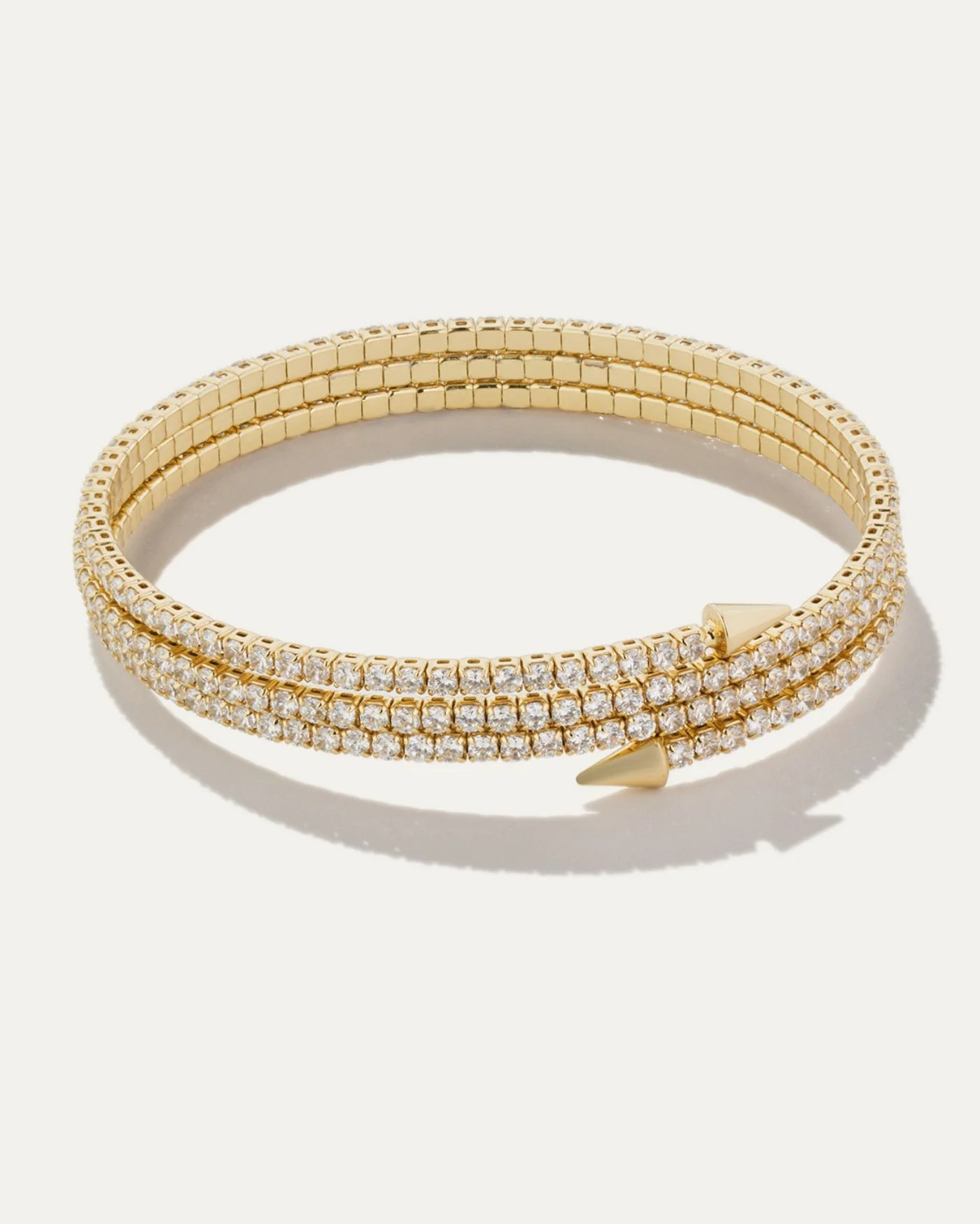 Rebel Pavé Coil Bracelet | Stella & Dot