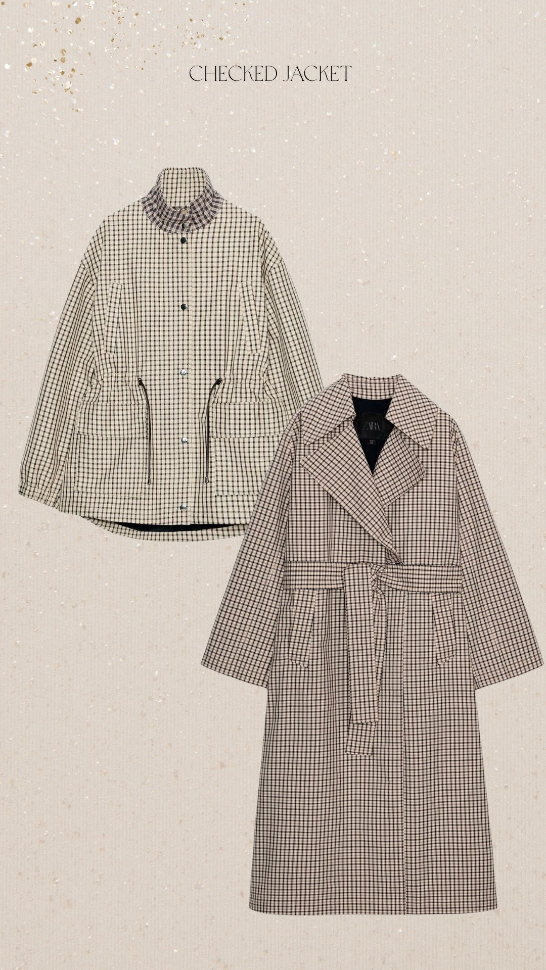 Checked jacket and checked trench for spring


Zara new in 

#LTKuk #LTKspring #LTKstyletip