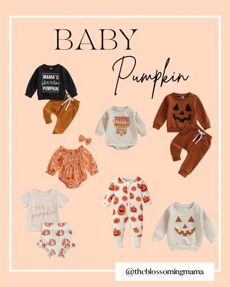 Pumpkin outfits 🎃 for the cutest little pumpkins! 



#LTKbaby #LTKHalloween #LTKxPrime