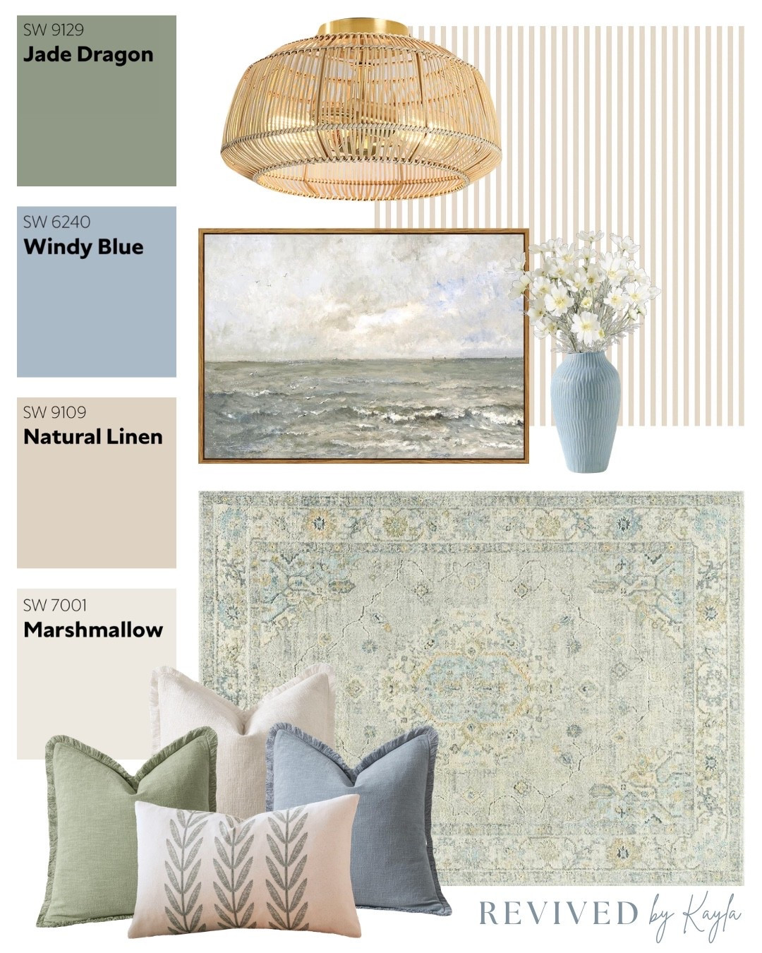 Green and blue room design mood board 💚🩵

#bedroom #home #interior #spring #decor #homestyle #homedecor #homedesign #wayfair #amazon #amazonhome #modern #sherwinwilliams #design

#LTKHome