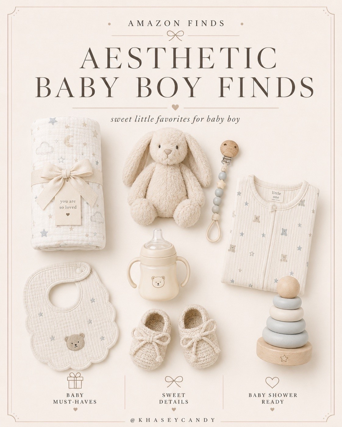 Soft & Neutral Baby Finds for Your Little One

blankets, bibs, pacifier clip, night light, sippy cups, plush toy, towels

#LTKKids #LTKBaby #LTKBump