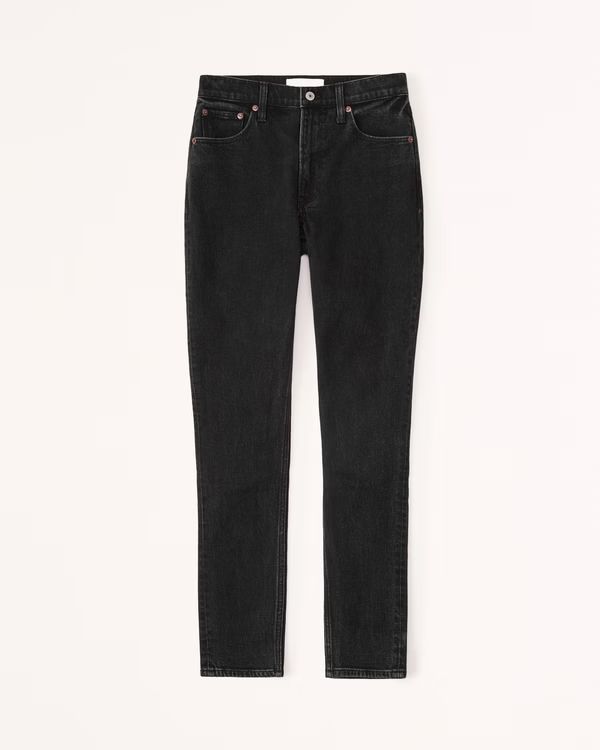 Women's Curve Love High Rise Skinny Jean | Women's Bottoms | Abercrombie.com | Abercrombie & Fitch (US)