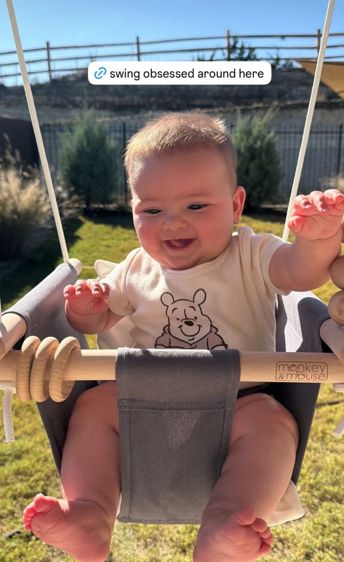 Best swing!!!! 

#swingforbaby #baby 

#LTKFindsUnder100 #LTKBaby #LTKdayinmylife