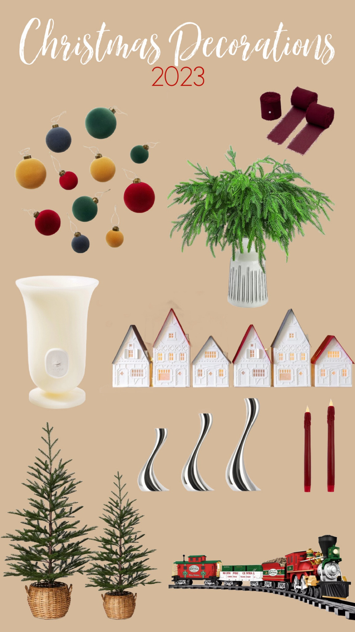 New Christmas decor finds 2023!