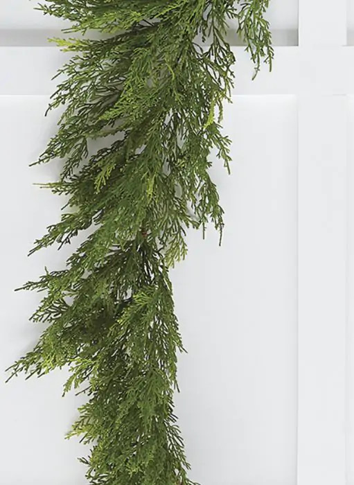 Decorative Woodland Cedar Garland | Antique Farm House