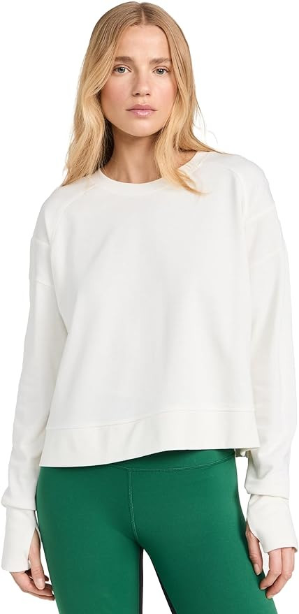 Sweaty Betty Women's After Class Crop Sweatshirt | Amazon (US)
