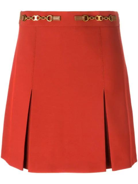 Tory Burch Front Slit A-line Skirt | FarFetch Global