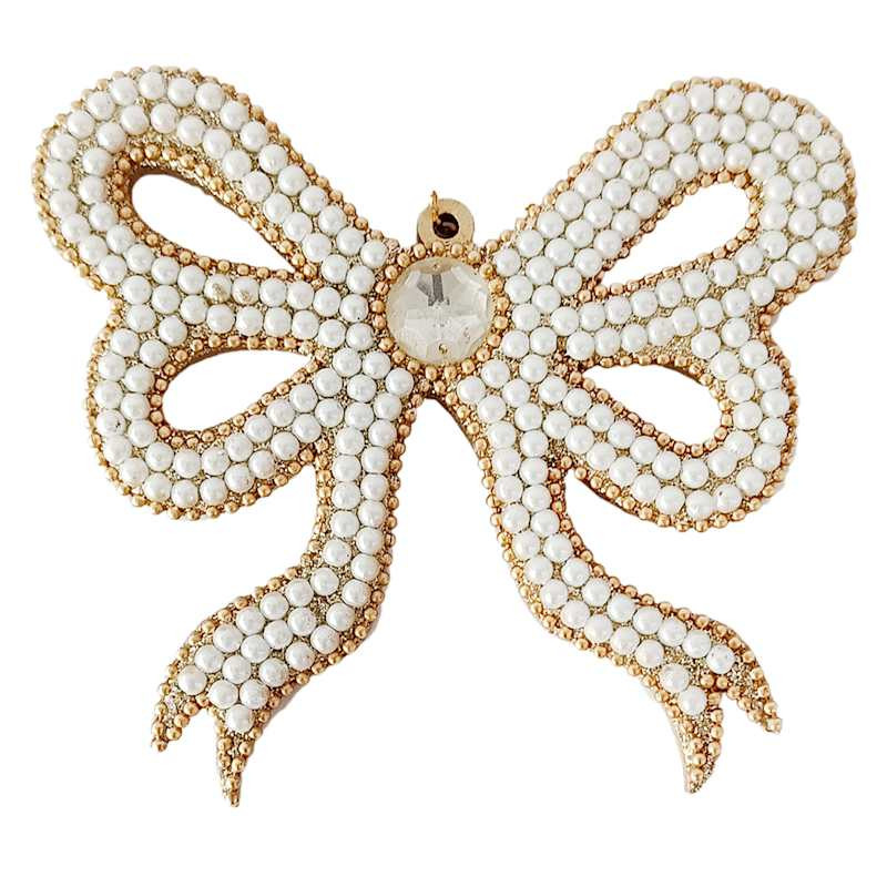 4in BOW ORNAMENT | At Home