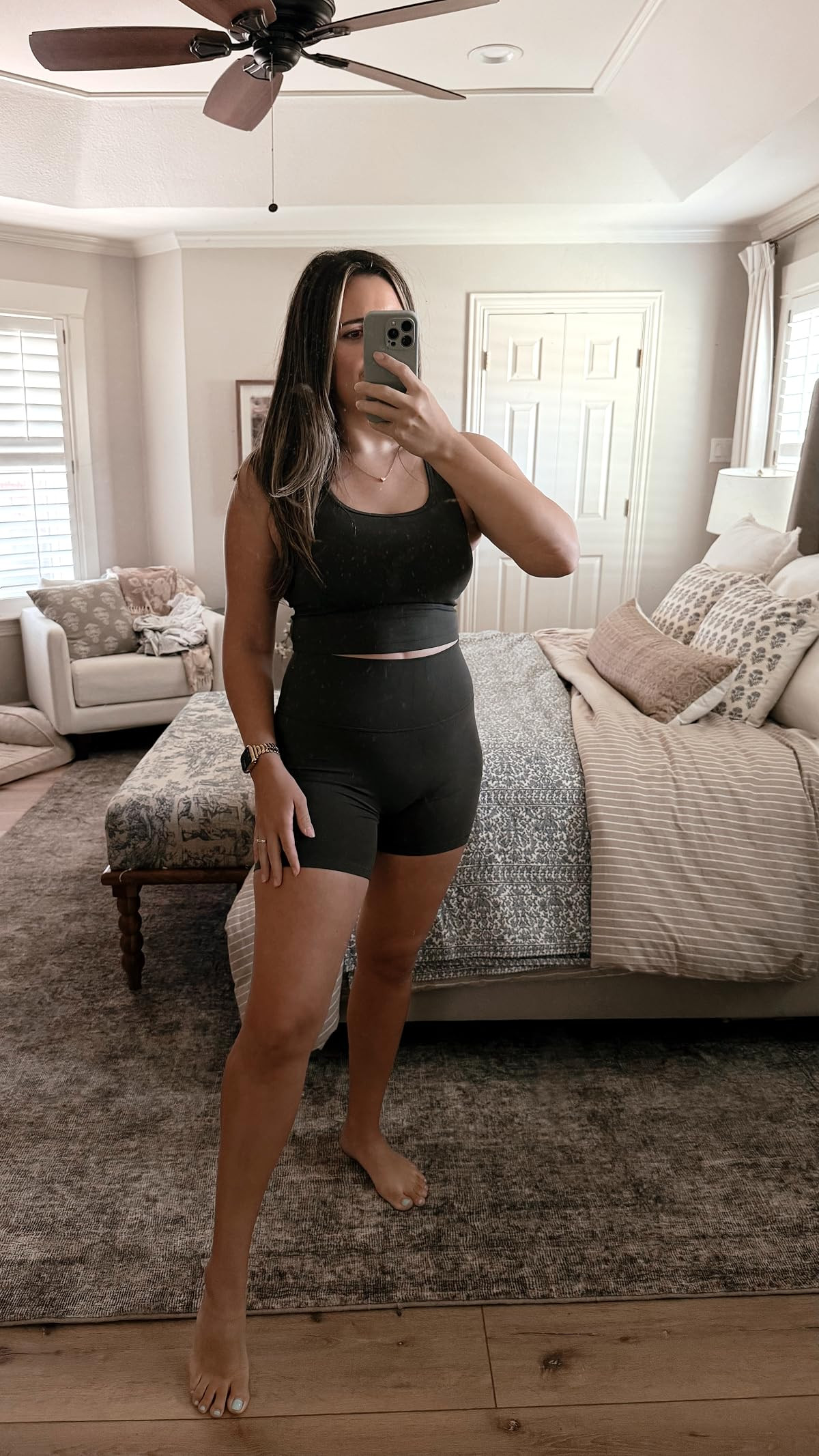 New comfy olive green workout set | Amazon (US)