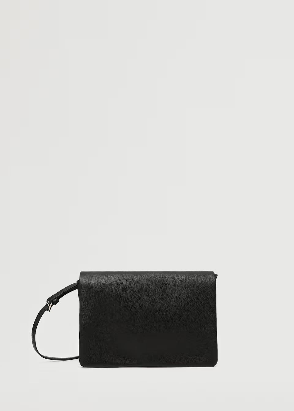 Leather cross body bag | MANGO (US)